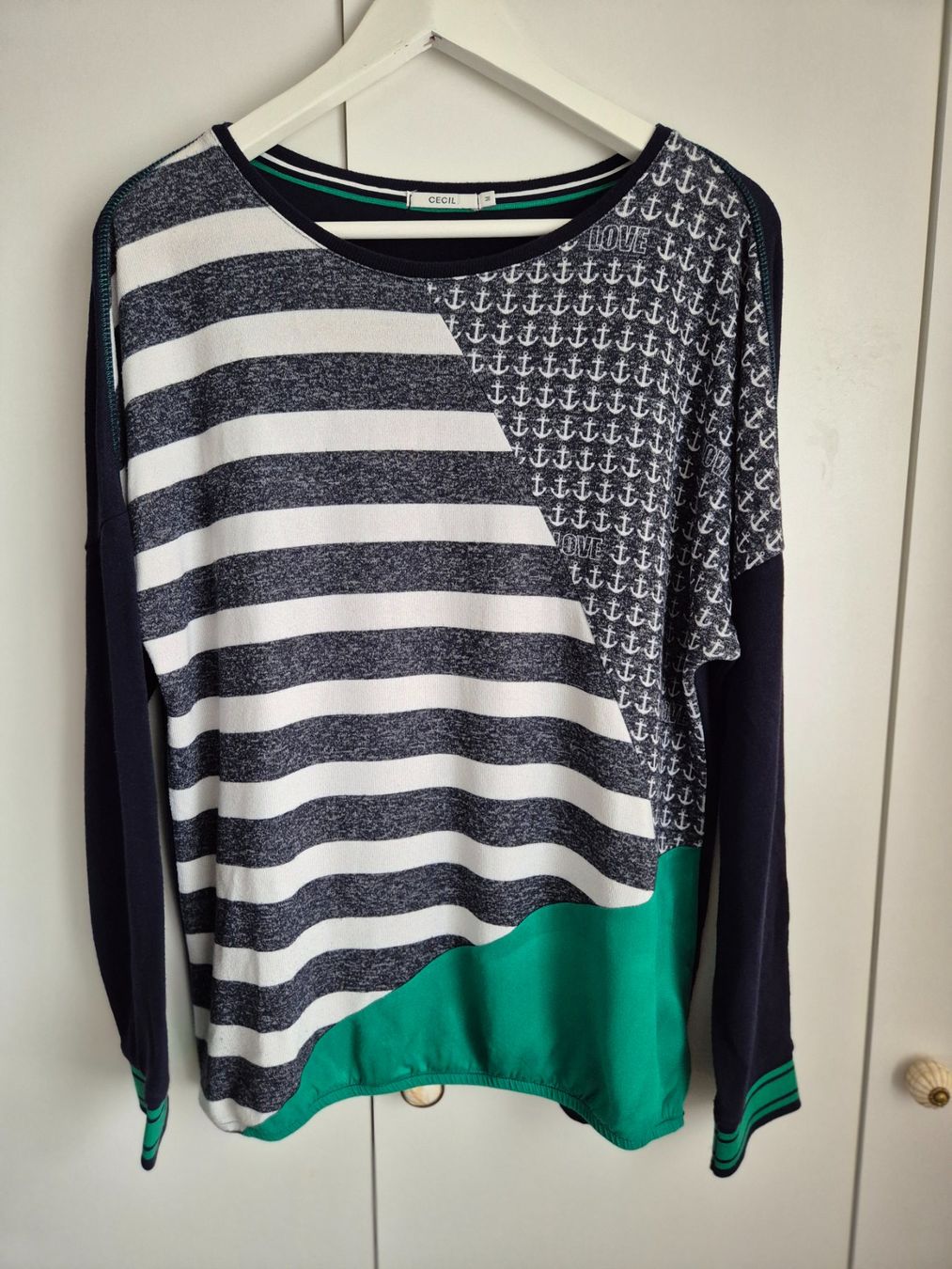 Cecil Pullover & Sweatshirts: CECIL  💚🖤 nautica  pullover Grösse   M – Gebraucht aus Niederweningen von Obson 1