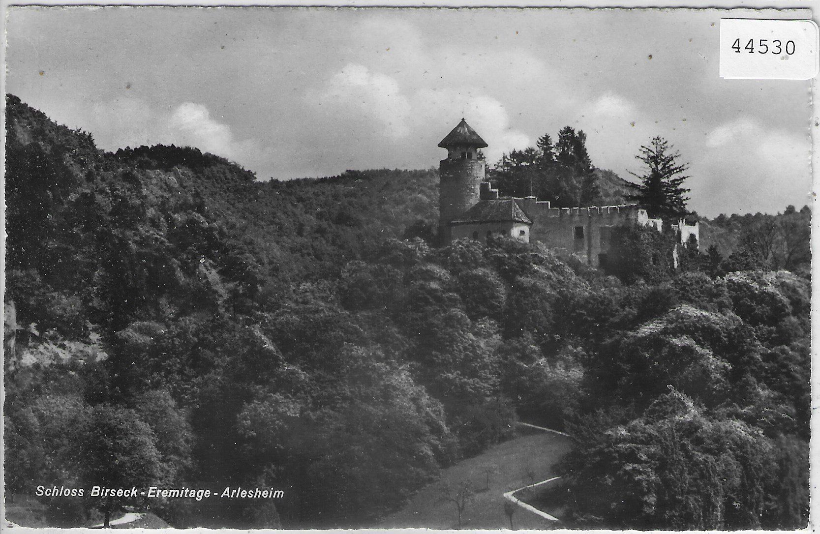 Cartoline postali: Schloss Birseck-Ermitage - Arlesheim – Usato da Ettingen venduto da Kartenplanet
