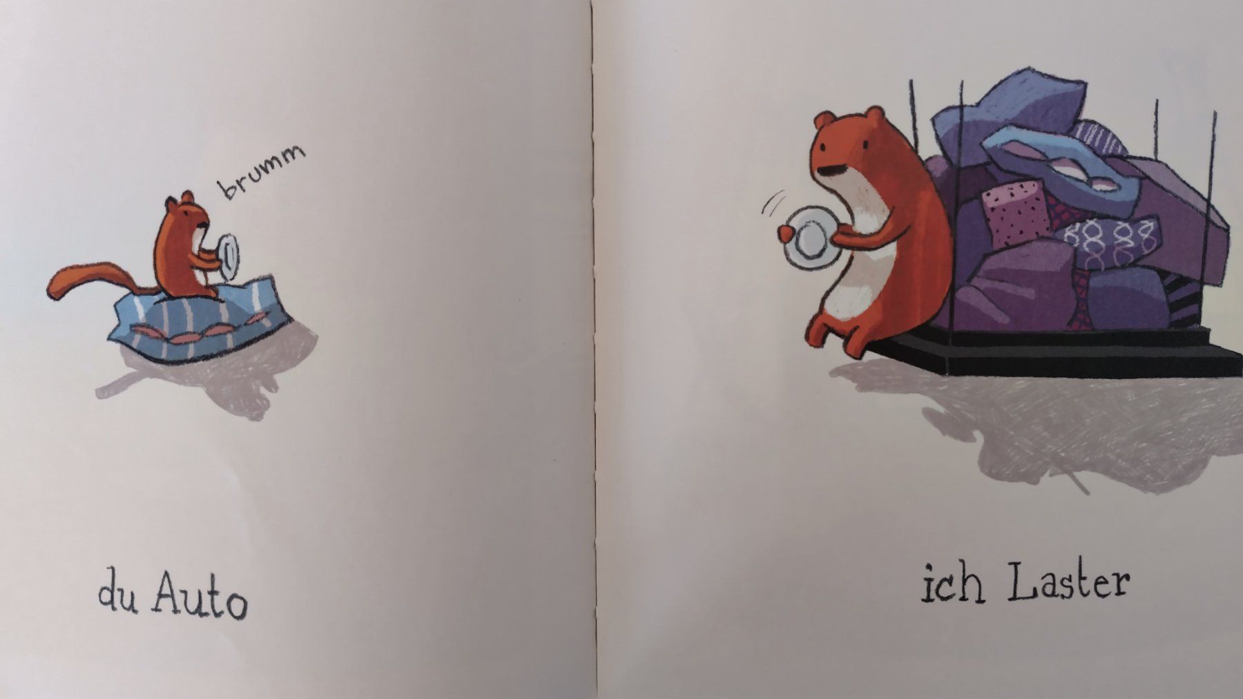 Libri: Ich gross, du klein / Bilderbuch 2019 ab Fr. 4.- – Usato da Bellach venduto da JingleJerry 7