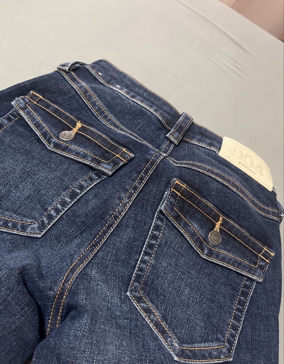Stradivarius Hosen: D04 Jeans Bootcut dunkelblau – Neu (gemäss Beschreibung) aus Wetzikon ZH von eli_kg9j 2