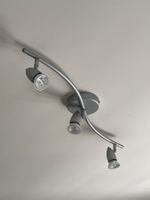Plafonnier métal gris