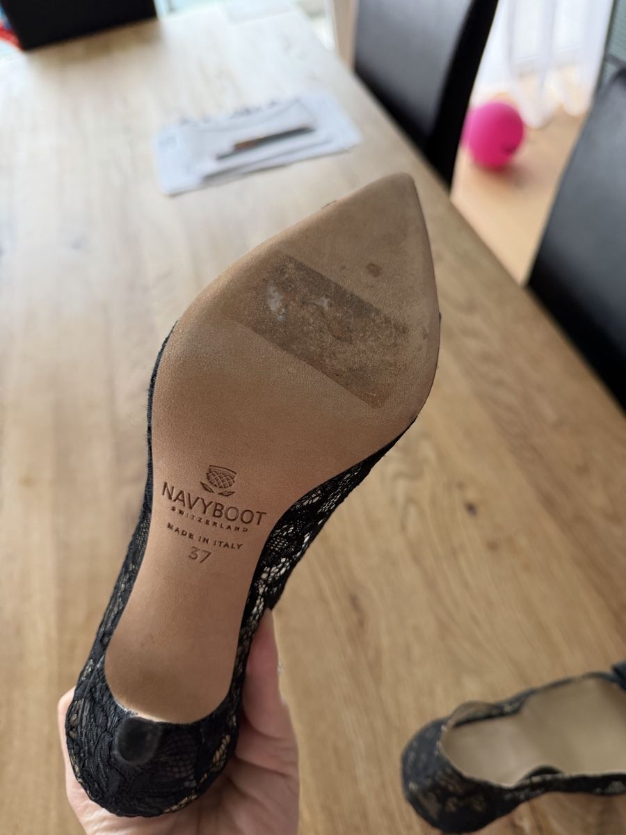 Scarpe da donna: Navyboot Heels, shoes, Size 37 Black  – Nuovo (secondo la descrizione) da Küssnacht am Rigi venduto da Natul 3