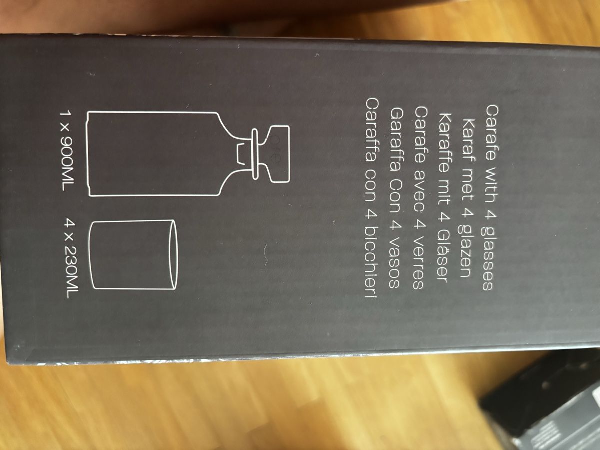 Bicchieri: Whiskey Set – Nuovo e nell'imballaggio originale da Zürich venduto da infoDSSWISS 1