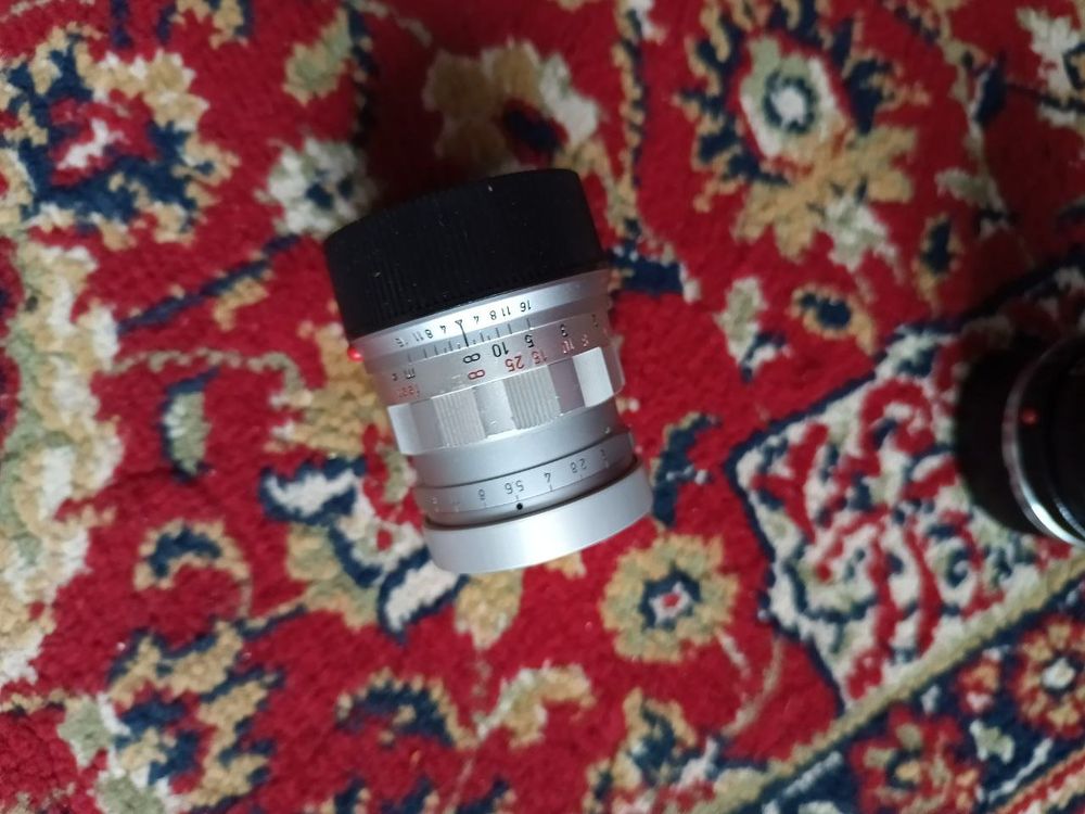 Leica Objectifs: Leica M Summicron 1:2/50 Chrom – Neuf (Voir description) à Gudo par dispo3 5
