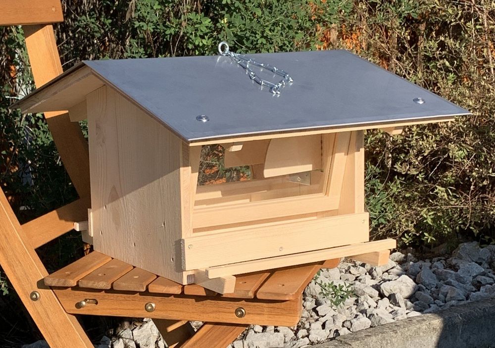 Vogelhäuser-Raschen Birkenständer Mittelschwer - Ständer Für Vogelhäuser Aus Birkenholz