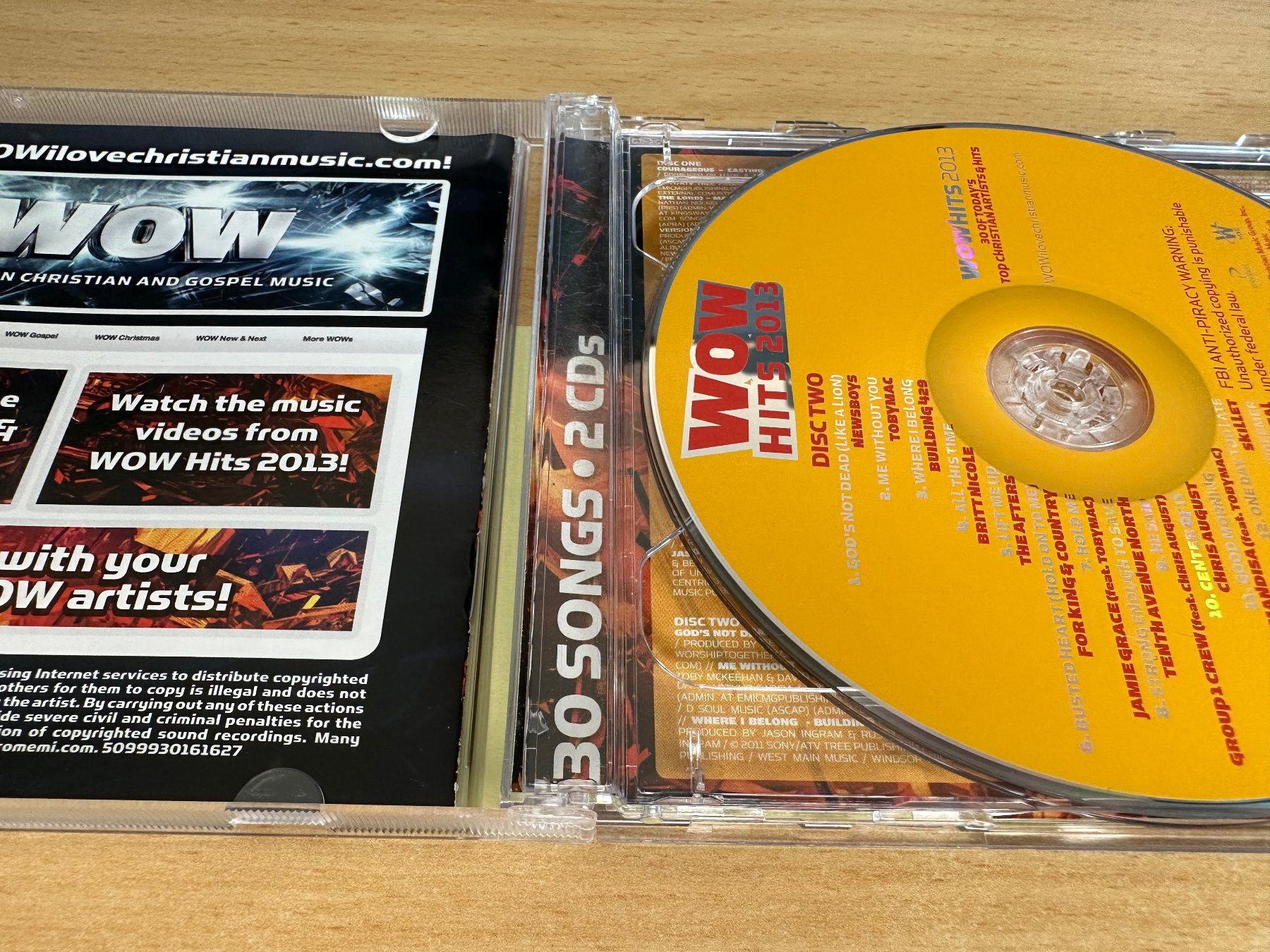 CD: Various – WOW Hits 2013 - 2 CD – Usato da Rikon im Tösstal venduto da Alpenmutz 2