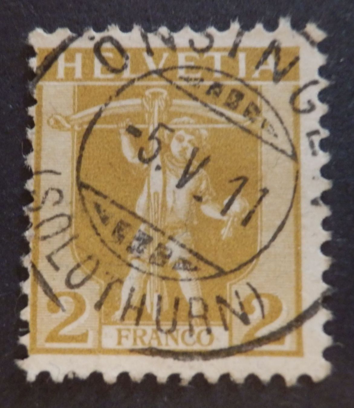 Tutti i francobolli: ZNr.101, Tellknabe, Vollstempel – Usato da Ueberstorf venduto da dinbau