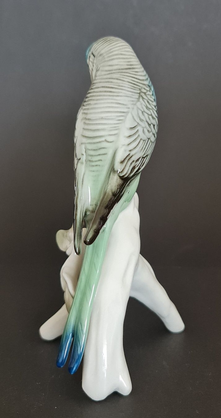 Karl Ens Statuette: Ens Wellensittich – Usato da Horgen venduto da Ne19 2