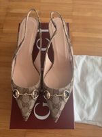 Gucci slingback pump with Horsebit Gr.38.5