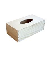 Taschentücher - Box aus Holz