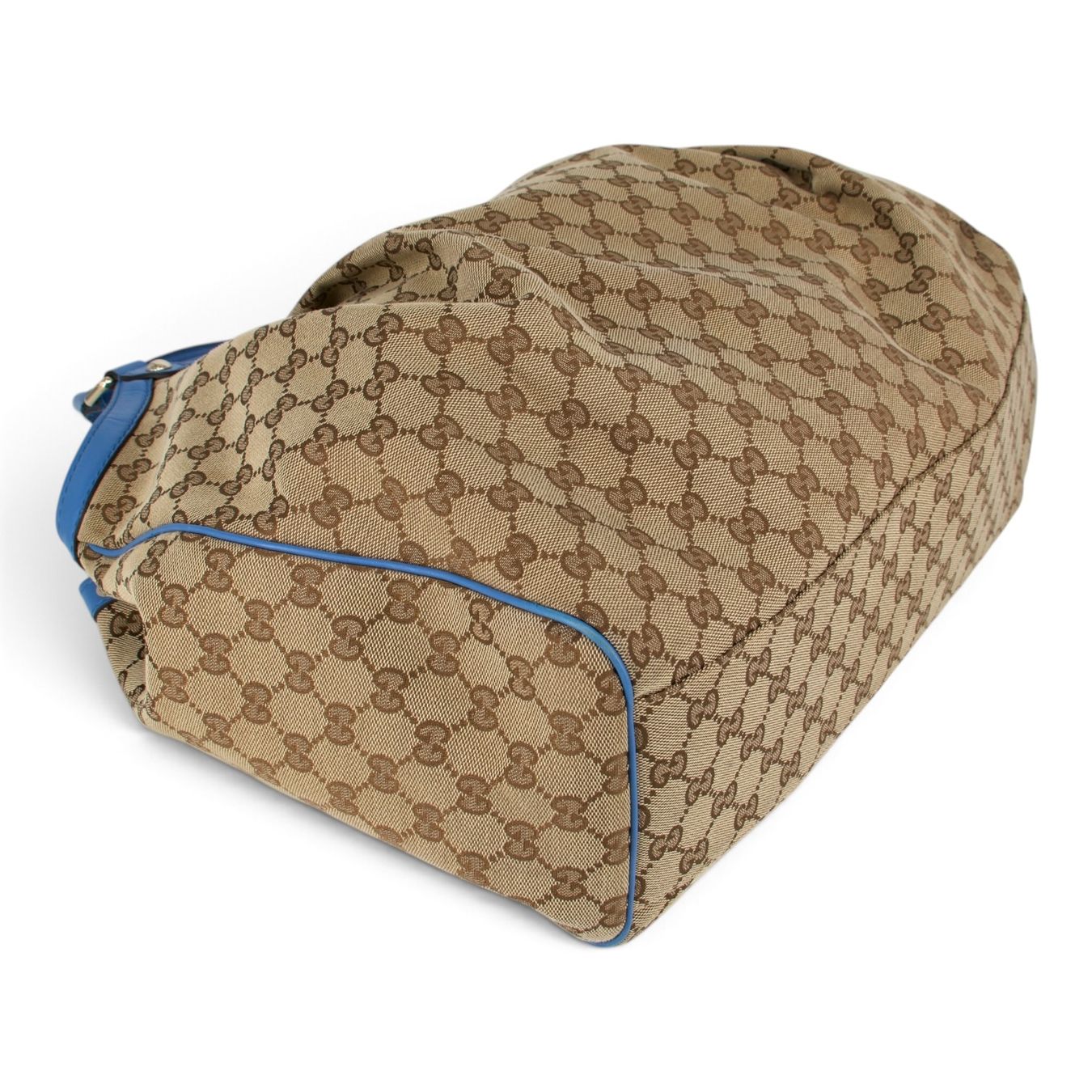 Gucci Sacs femmes: Gucci Sukey GG beige/blau – D'occasion à Binningen par Designerlabels 9