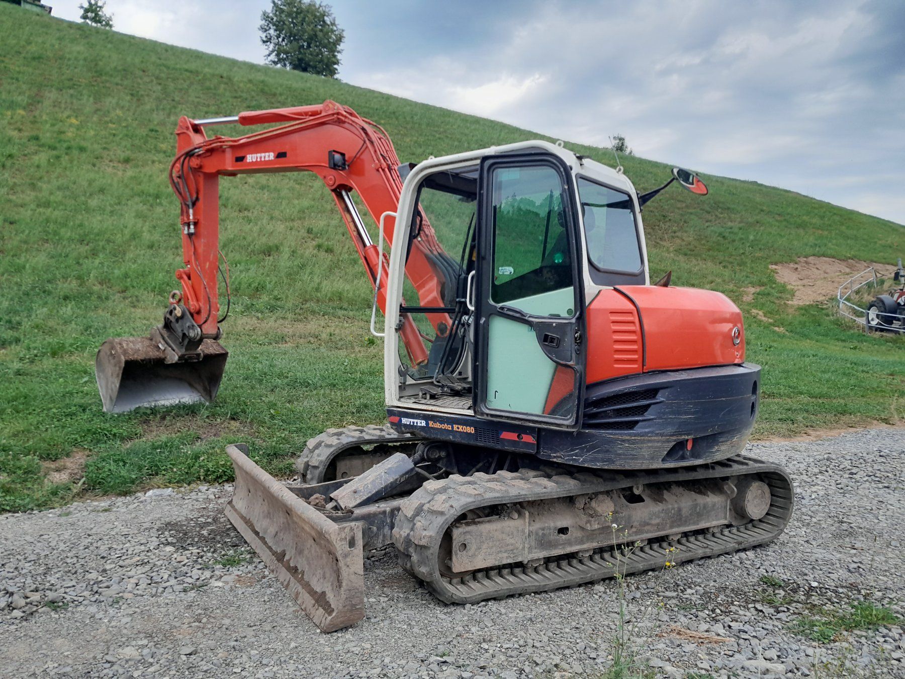Kubota Bagger: Raupenbagger kubota kx 080 – Gebraucht aus Sattel von luawiba