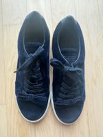 Claudie Pierlot Samt-Sneaker in Blau, Gr. 40