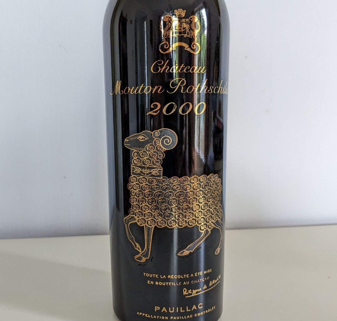 Mouton Rothschild Vino: Château Mouton Rothschild 2000 – Nuovo (secondo la descrizione) da Giffers venduto da agu25 1