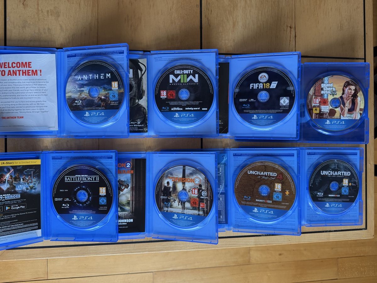 Sony Jeux: PS4 Spielesammlung 8 Stck – D'occasion à Luzern par gabrlstapler 2