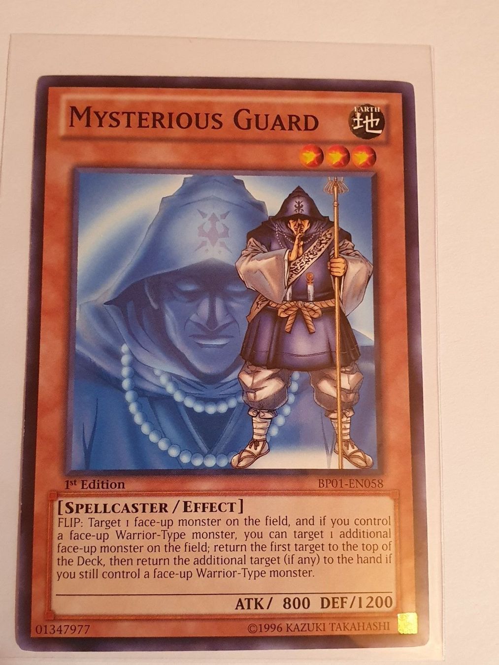 Yugioh Carte collezionabili: Mysterious Guard Yugioh first edition – Usato da Oberdorf BL venduto da BaldenEagle