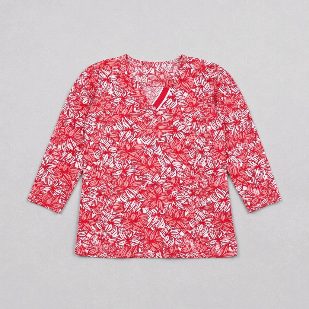 Blusen: Bluse Shirt von Multiblu gemustert Gr. 38 – Gebraucht aus Füllinsdorf von Sunnebliemli7