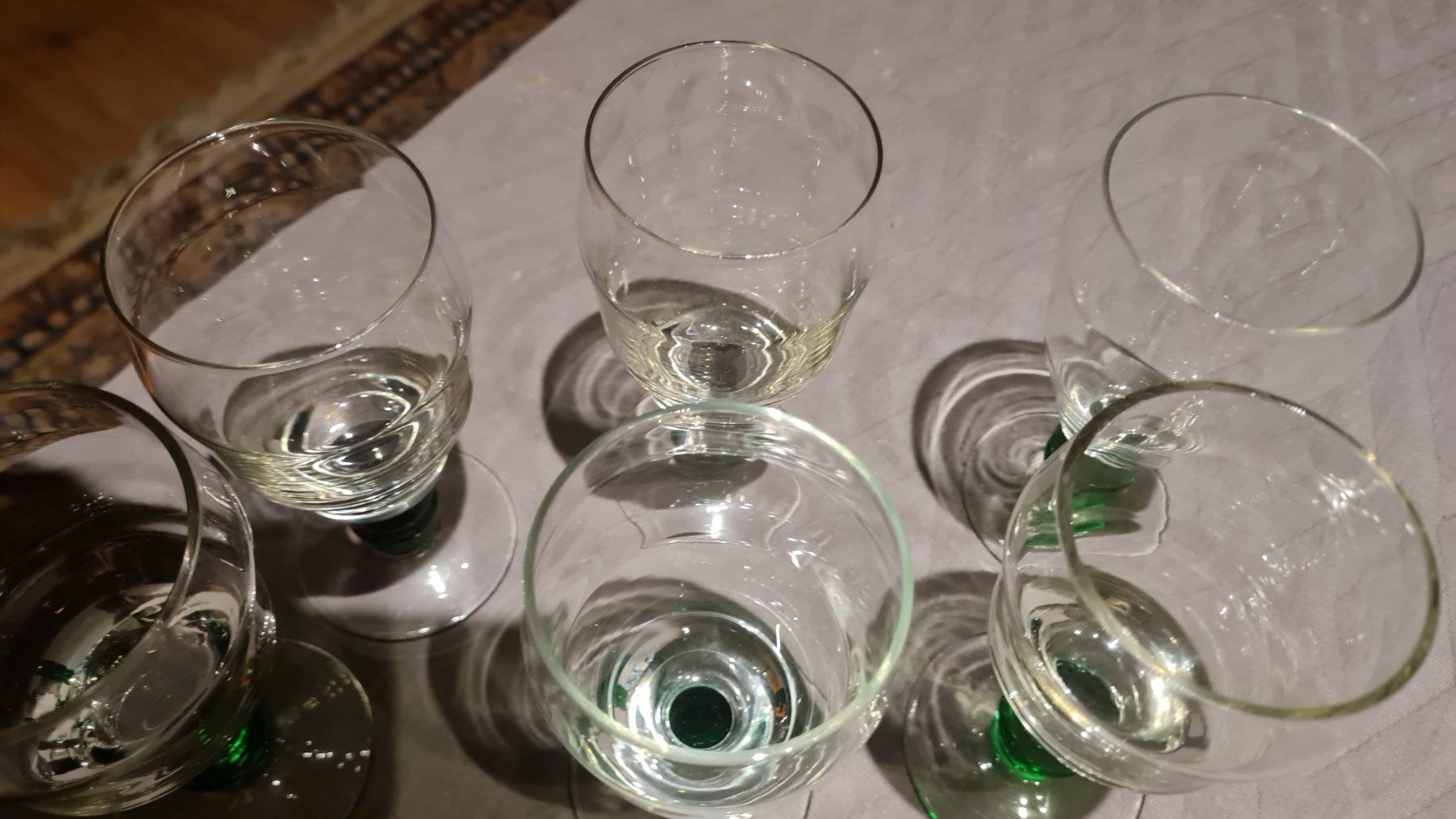 Bicchieri: 7Vintage Weingläser – Usato da Münsingen venduto da Cuci31 3
