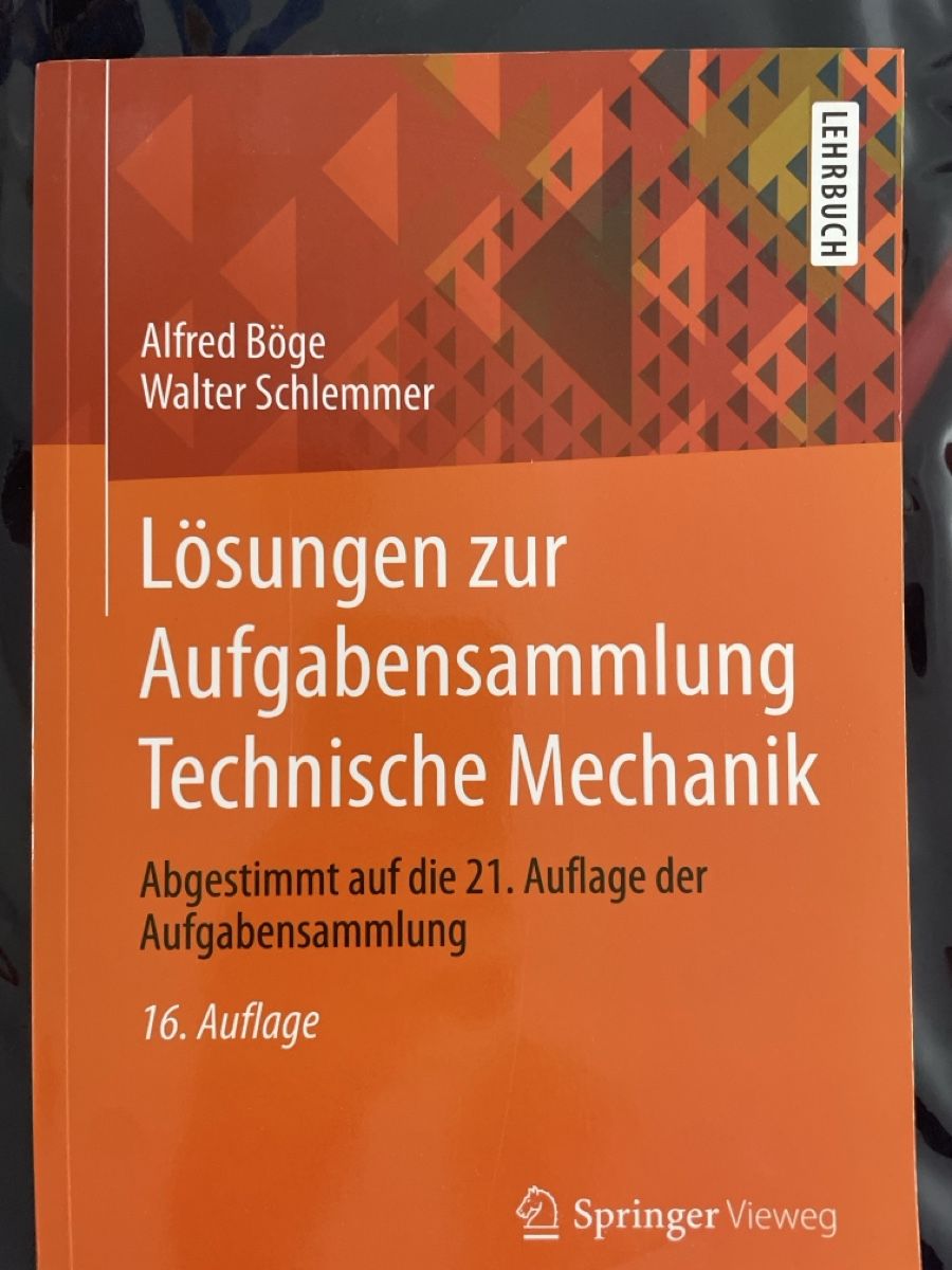 Bücher: Aufgabensammlung Technische Mechanik 21. Aufl – Gebraucht aus Jonen von nicklukas 1