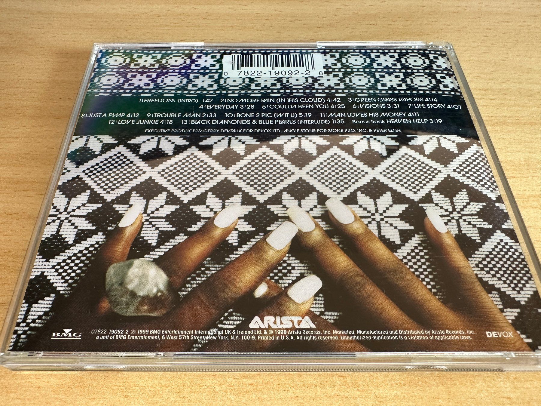 CD: Angie Stone – Black Diamond – Usato da Rikon im Tösstal venduto da Alpenmutz 1