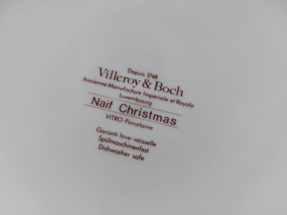 Porzelanteller Villeroy & Boch Naif Christmas Dinner Plate Kaufen auf