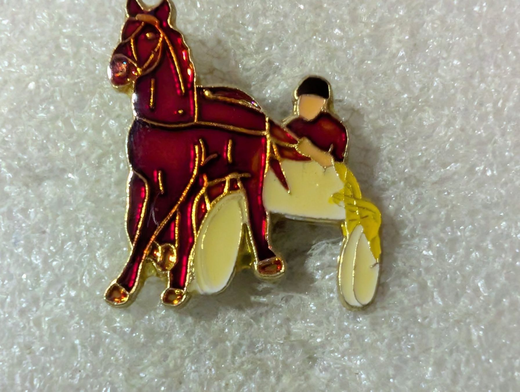 Placchette & Badge: Ansteckpin 104: Reiter – Usato da Oppligen venduto da Pin-Fall-Shop