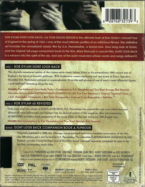 Tous les DVDs: Dylan Bob: Don't look back Box DVD – Neuf avec emballage d'origine à Steinhausen par Vilivinili 1