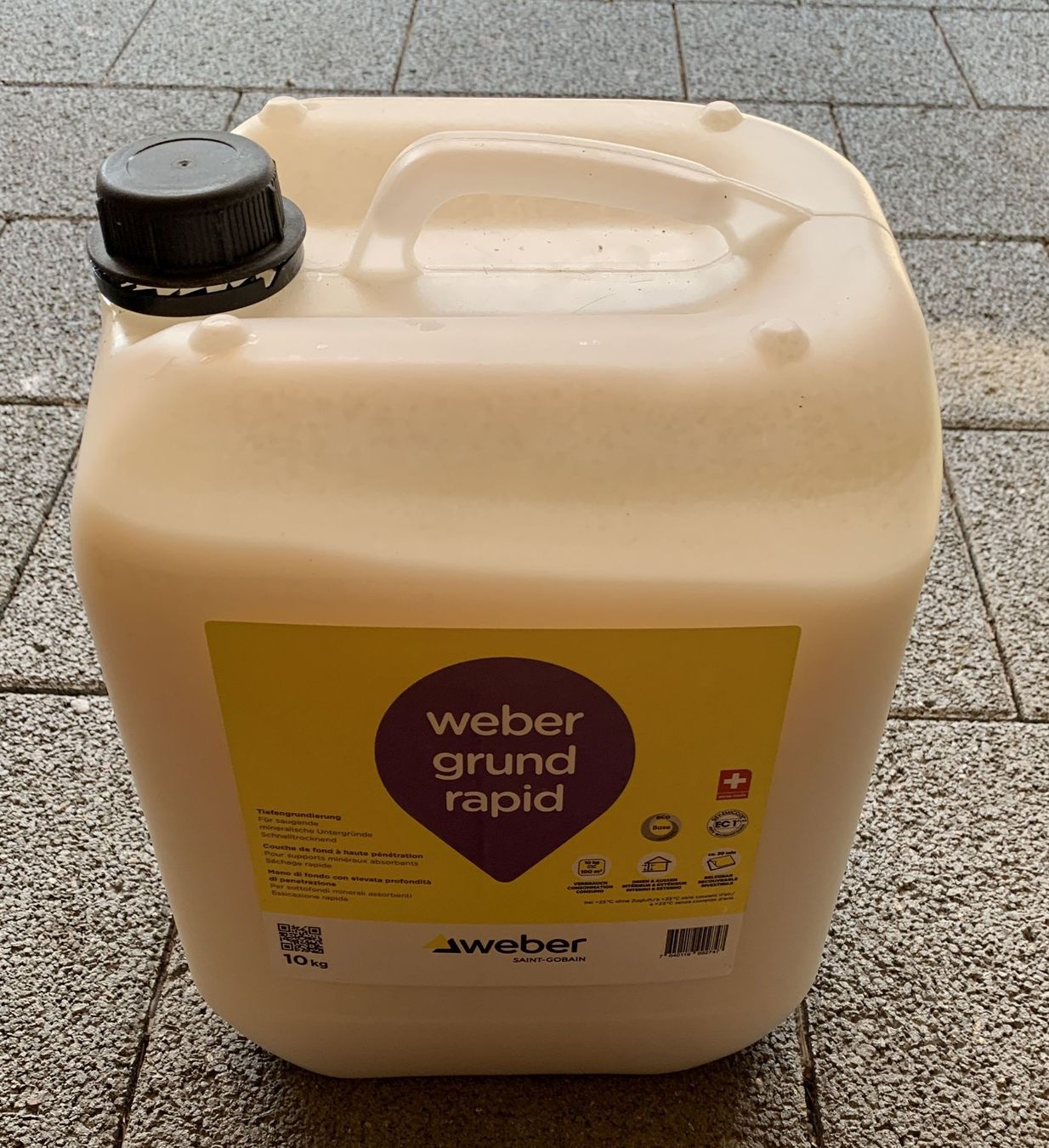 Colori: Weber Grund Rapid – Usato da Schiers venduto da l7220