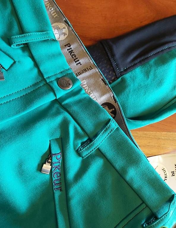 Pikeur Pantaloni: Pikeur Reithose smaragd green – Nuovo (secondo la descrizione) da Amlikon-Bissegg venduto da SteHof 2