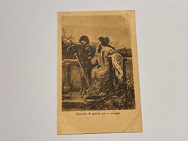 alte Postkarte NEU "Racconto di guerra - Cav. C. Saccaggi"