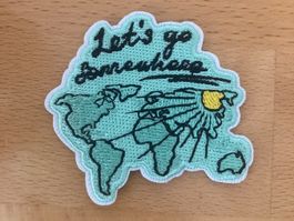 Traveler Adventure Abenteuer Patch Sticker Aufnäher 35