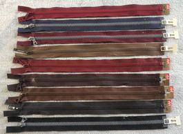 9 RIRI REISSVERSCHLÜSSE JE 35CM ALLE NEU