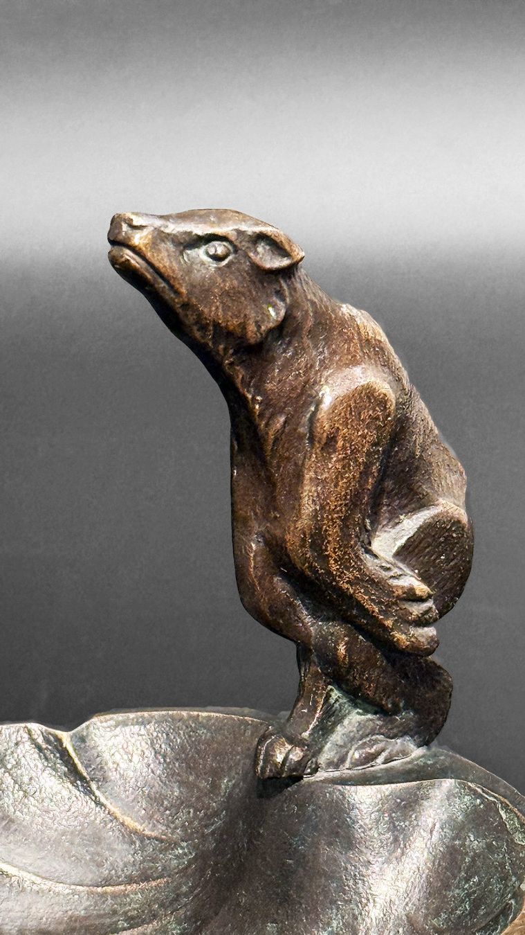 Sculture & Statue: Atemberaubende Art-Déco-Bronzeskulptur eines Bären – Usato da Luzern venduto da Eukalyptus 4