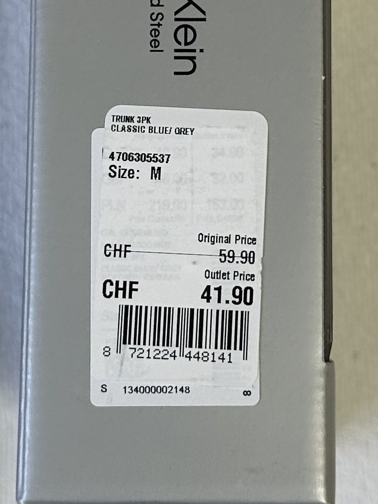 Calvin Klein Biancheria intima: Calvin klein Unterhose G M – Nuovo e nell'imballaggio originale da Maienfeld venduto da tobeyl2020 1