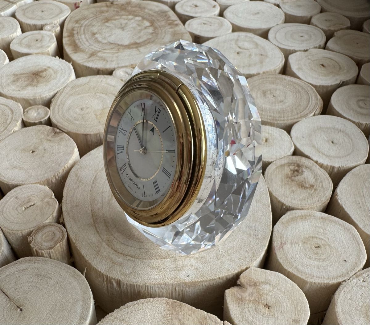 Swarovski Statuette: Swarovksi Uhr "Napoleon" – Usato da Zürich venduto da Manuel.Huber 1