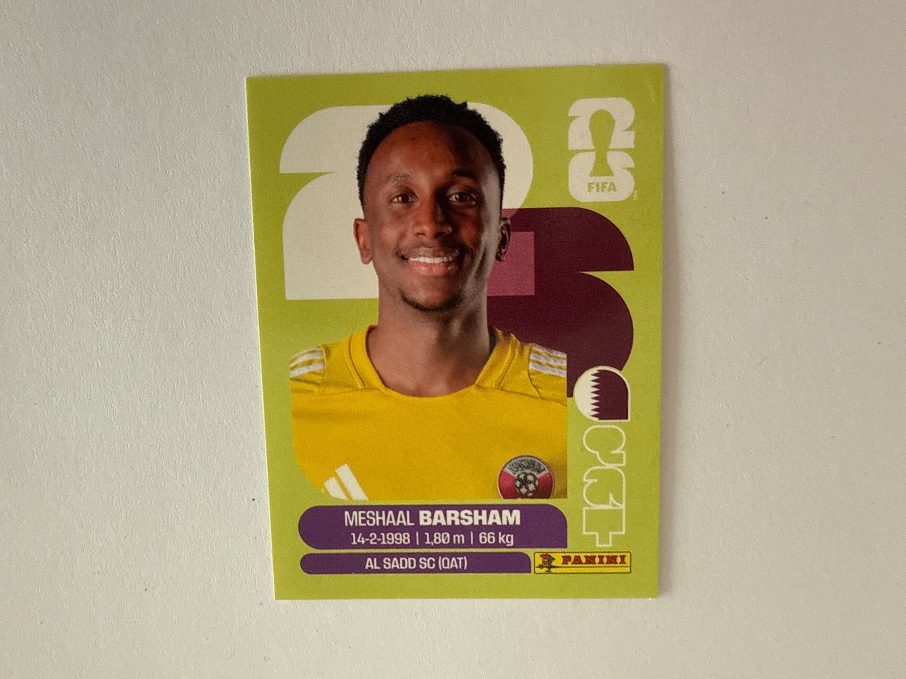 Panini Carte collezionabili: Barsham QAT2 - Panini CH Edition WM 2026 – Nuovo (secondo la descrizione) da Grenchen venduto da nicus_aveiro