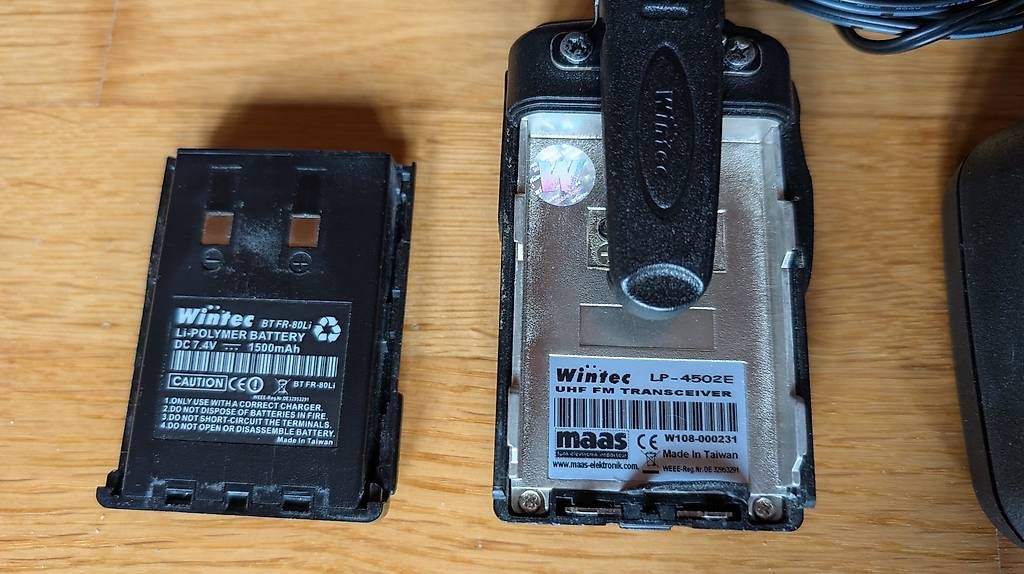 Radiocomunicazione: Wintec LP-4502E PMR Funk – Usato da Innertkirchen venduto da Flir 1