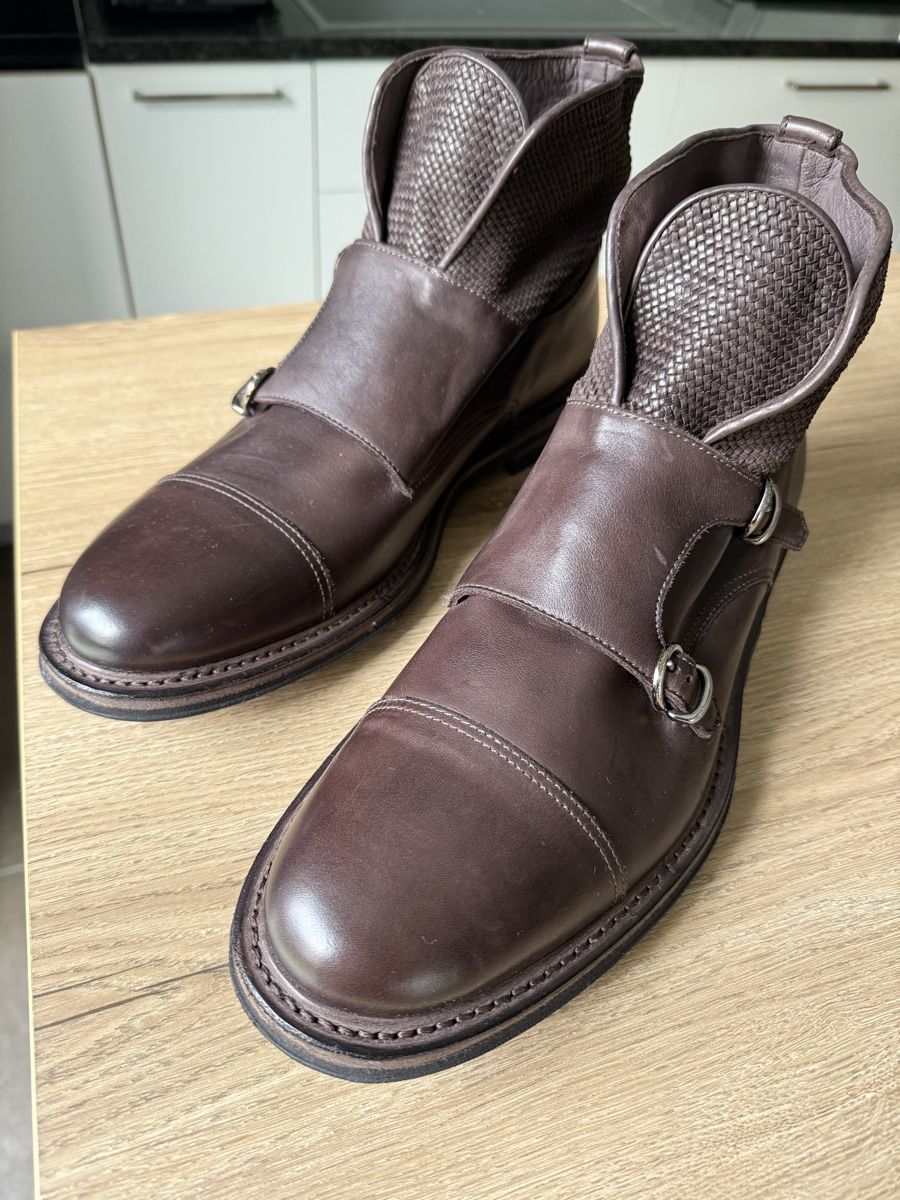 Fratelli Rossetti Scarpe da uomo: Fratelli Rossetti Italian leather boots – Nuovo (secondo la descrizione) da Martigny venduto da stu_kjm2 6