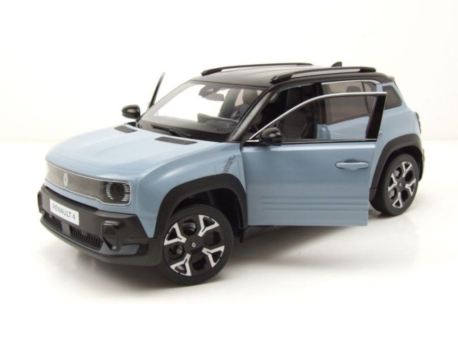 Renault Modellautos: Renault 4 E-Tech seit 2025 hellblau / schwarz 1:18 von NOREV – Neu und originalverpackt aus Gerlafingen von espero88 5