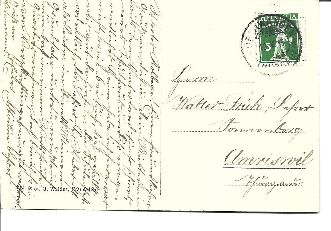 Cartoline postali: AK Dussnang  rar – Usato da Appenzell venduto da mai25 1