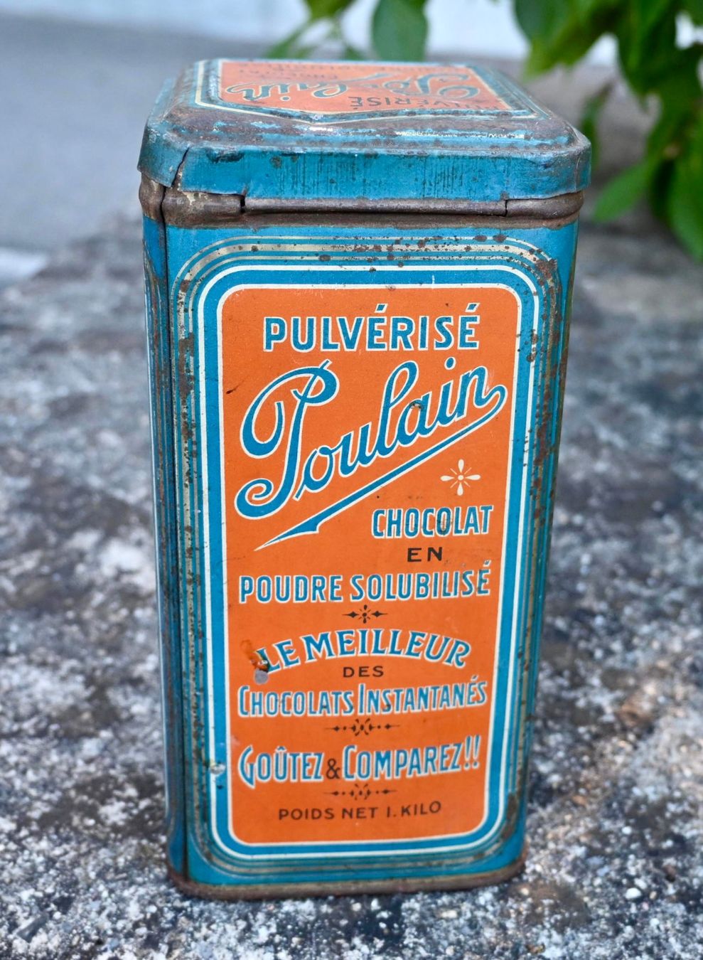 Dosen: Vintage BLECHDOSE Chocolat Poulain 1 KILO – Gebraucht aus Pfaffhausen von mono_rec 4