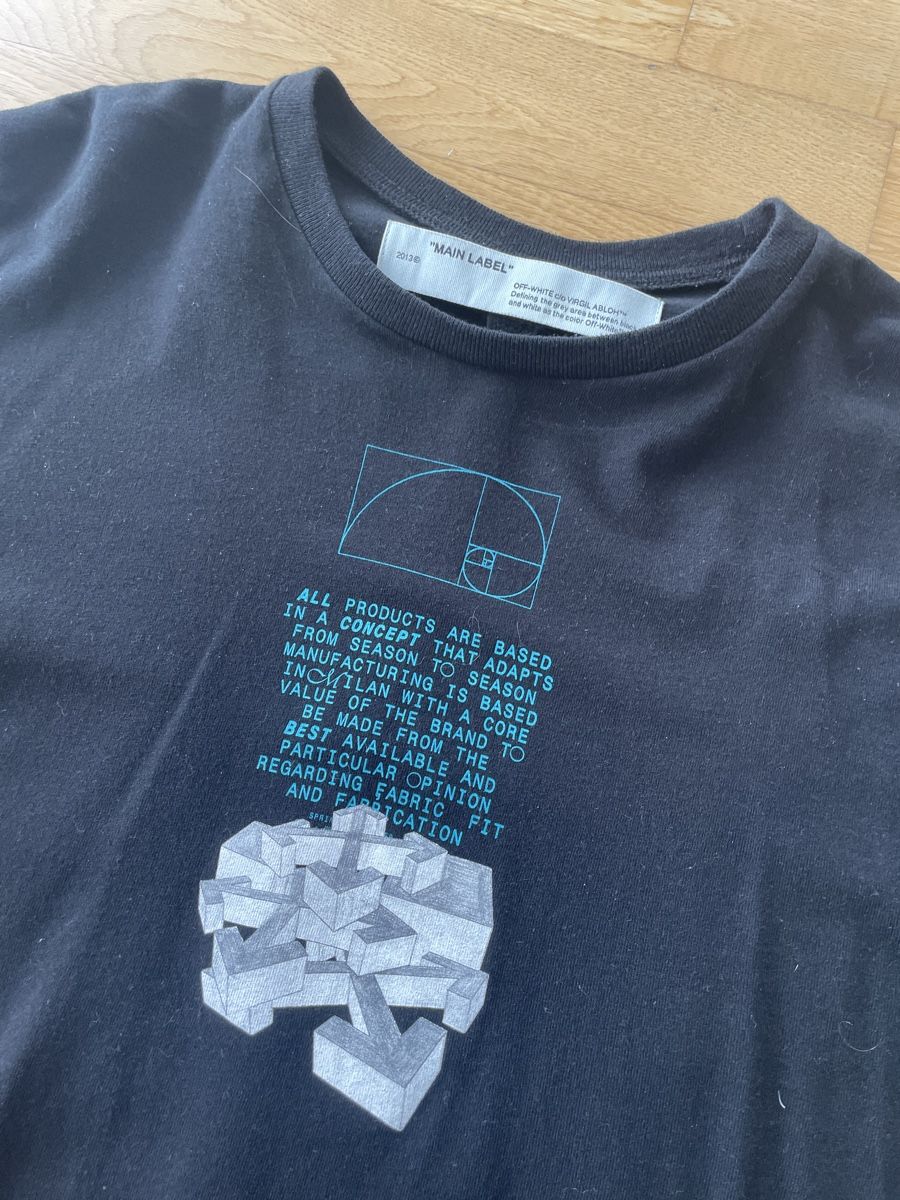 Off-White T-shirt: Off-White T-Shirt Grösse S – Usato da Wettingen venduto da rom_zm2f 1