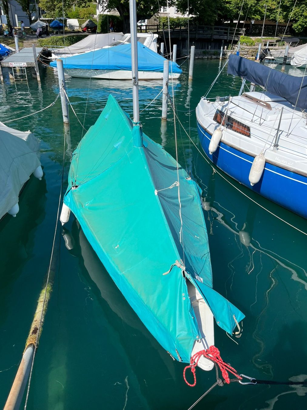 Portier Boote: Segelboot Yngling – Gebraucht aus Thalwil von HKu 1