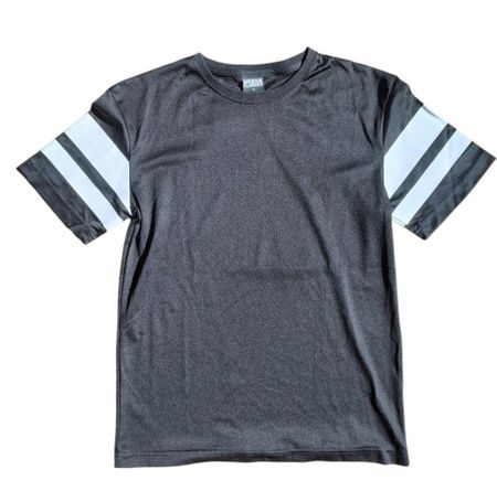 T-Shirt Urban Classics schwarz mit Streifen Grösse S