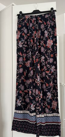 Floral Wide Leg Summer Pants - Boho Chic Style