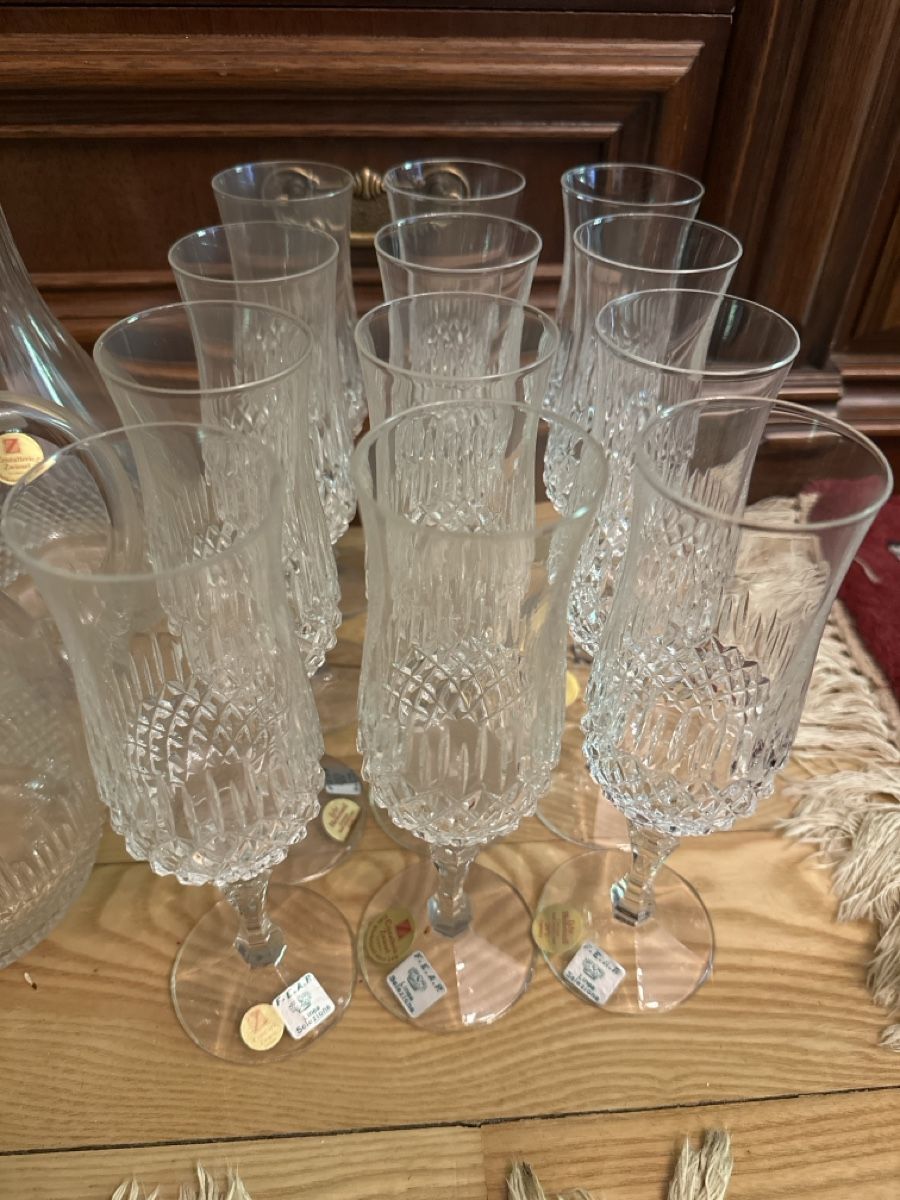 Zwiesel Bicchieri: grosses Set von Kristallgläsern – Usato da Mumpf venduto da Lily1990 1