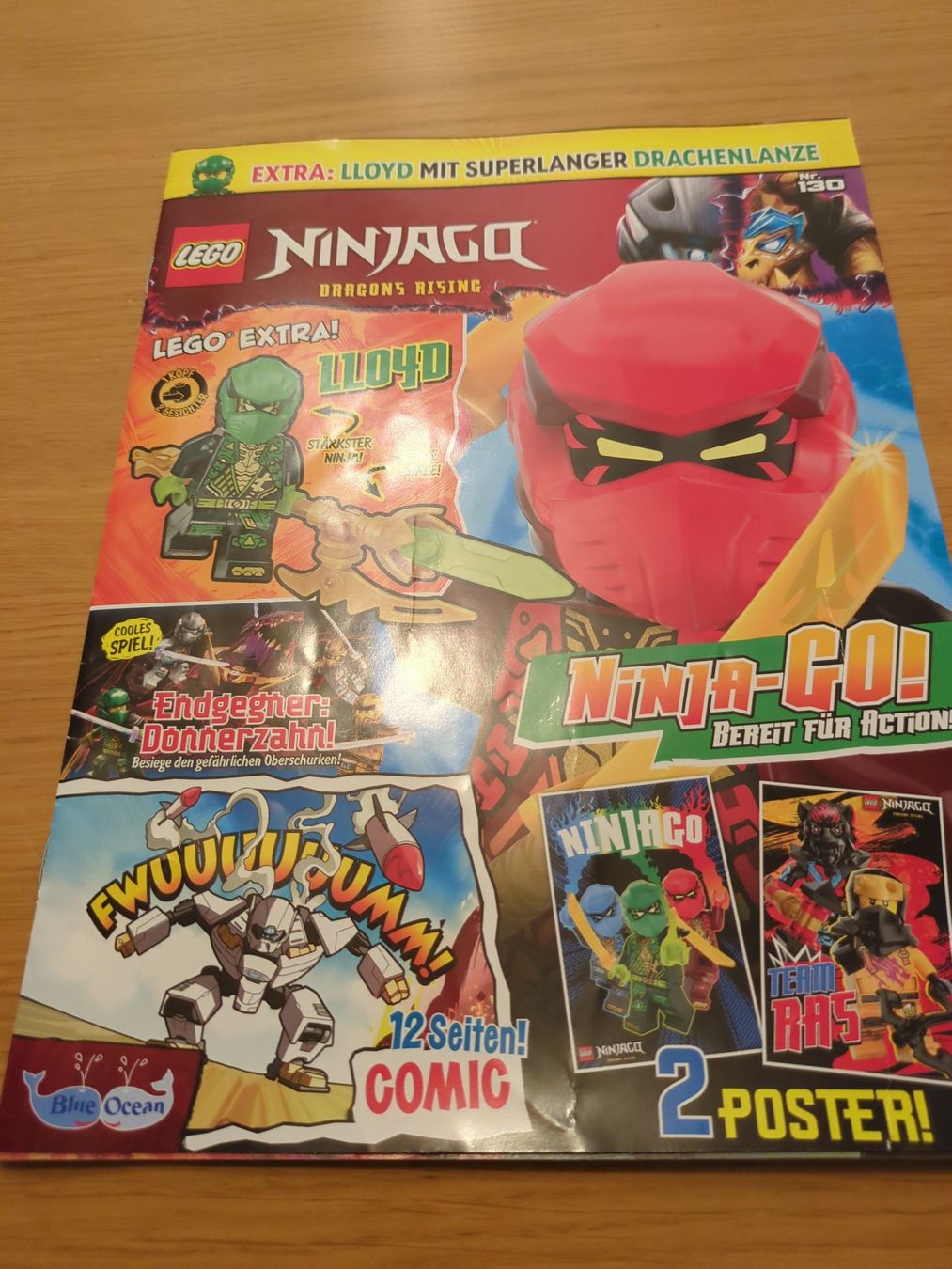 Riviste & Magazine: Ninjago-Zeitschrift Nr. 130 – Usato da Liestal venduto da Greg99