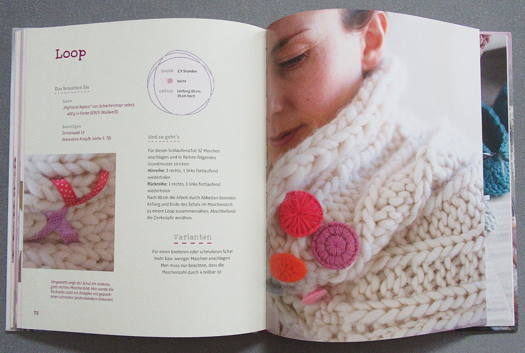 Livres: Grosse Maschen - Ruckzuck gestrickt oder gehäkelt – D'occasion à Auenstein par Padabimbim 7
