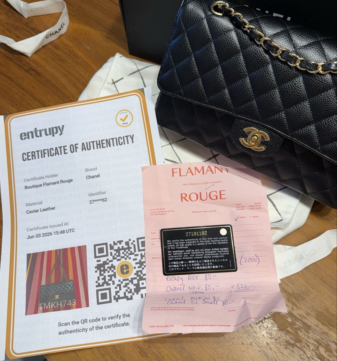 Chanel Borse da donna: Sac classique double rabat taille M – Usato da Chêne-Bourg venduto da luy_hk5b 6
