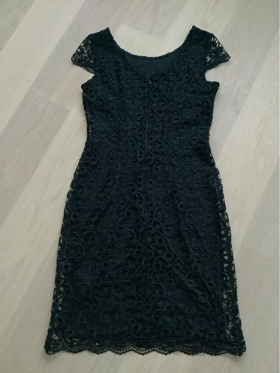 S.Oliver Vestiti: Kleid, Selection by sOliver, schwarz, Gr. 34 – Nuovo (secondo la descrizione) da Cham venduto da capalari 1